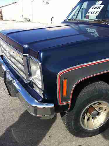 Used Cars For Sale In Oklahoma >> Purchase used 1977 Chevrolet (Chevy) Blazer K5 4x4, Blue/Gray in Broken Arrow, Oklahoma, United ... Used Cars For Sale In Oklahoma >> Purchase used 1977 Chevrolet (Chevy) Blazer K5 4x4, Blue/Gray in Broken Arrow, Oklahoma, United ...