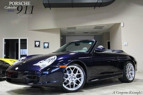 2004 porsche 911 carrera cabriolet only 26k miles bose xenons hres heated seats!