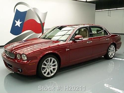 2008 jaguar xj8 l climate leather sunroof nav only 60k texas direct auto