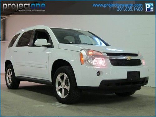 2008 chevrolet equinox lt awd white leather rear dvd ent