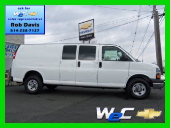 Cargo 1 ton*extended wb*6.0 v8*back up camera*remote start*cruise*pwr windows