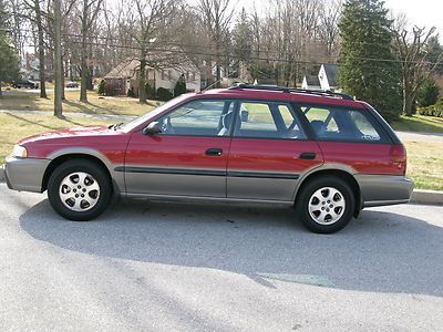 1998 98 legacy outback wagon 4x4 awd loaded no reserve non smoker low miles