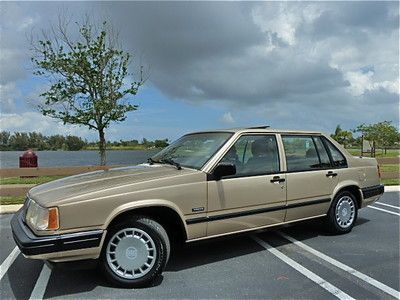 91 volvo 940 gl 91k miles! warranty! heated seats! sunroof!