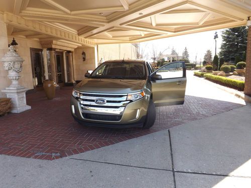 2013 ford edge sel sport utility 4-door 3.5l ginger ale green only 2,500 miles