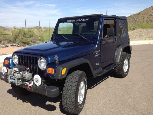 Jeep wrangler 2001 6cylinder/ac/arb dana 44 rear locker/winch/front auto locker