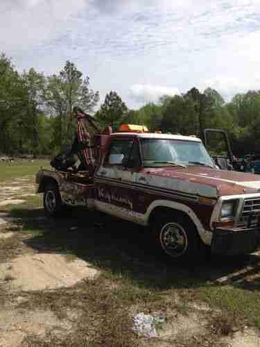 Purchase used 1979 Ford F350 Wrecker 480 Holmes Boom 400 ...