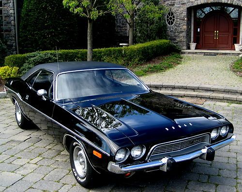 1973 rare triple black,#'s matching california car,v-8,auto,ps,pdb,72k,rallysexc