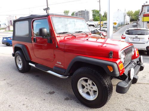 2004 jeep wrangler unlimited sport utility 2-door 4.0l automatic