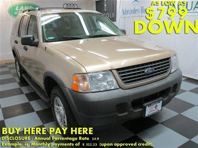 2003(03)explorer xls we finance bad credit! buy here pay here low down $799