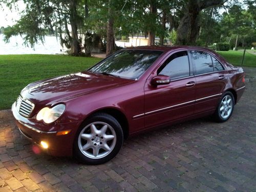 C240*automatic*all powered*tinted windows*great on gas