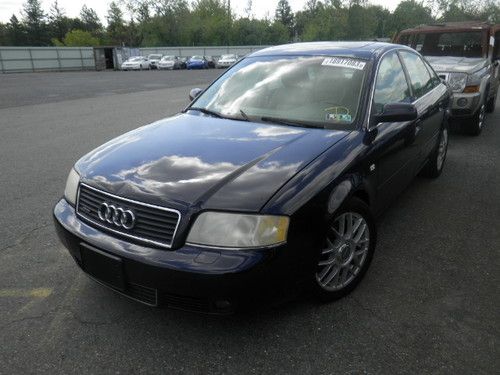 2003 navy blue audi a6 bi-turbo in good condition priced to sell!