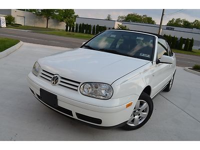 2002 volkswagen cabrio  glx 1 owner , nice and clean