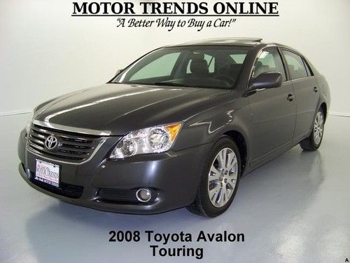 Touring sunroof leather alloys cruise 6 cd 2008 toyota avalon only 9k miles!!