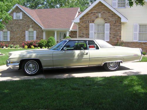 1972 cadillac coupe deville  "all original and beautiful"