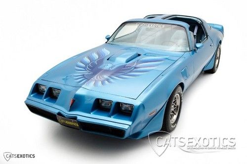 1979 pontiac trans am firebird rare atlantis blue 33.5k original miles