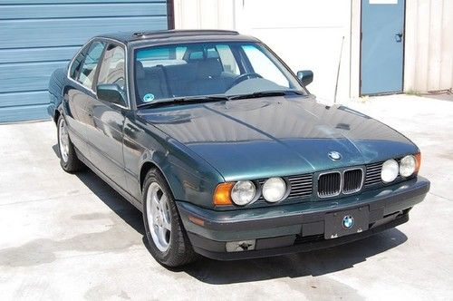 1992 bmw 525i e36 5 speed manual sedan sunroof leather power windows alloy