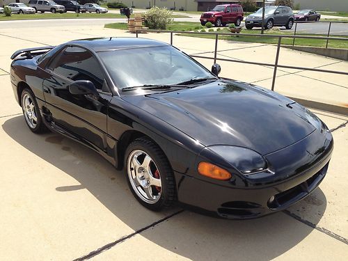 Mitsubishi 3000gt vr4 all wheel drive black on black new tires ac all power