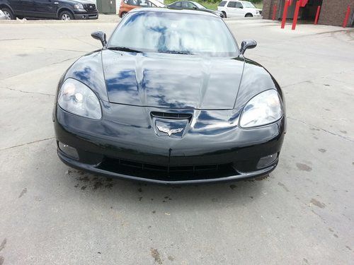 2008 chevrolet corvette black automatic with many upgrades - headers exhaust etc