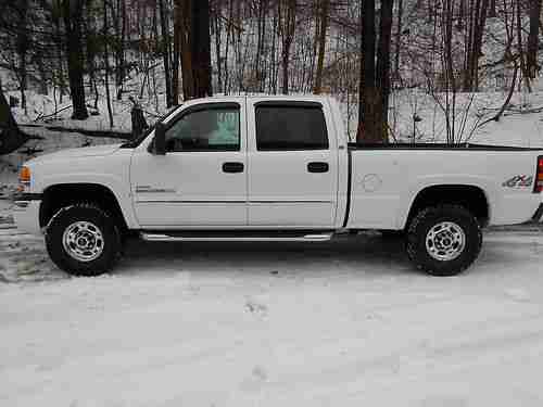 Purchase used 2006 GMC SIERRA 2500 HD CREW CAB WHITE ... Purchase used 2006 GMC SIERRA 2500 HD CREW CAB WHITE ...