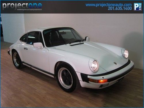 1986 porsche 911 coupe manual white 100k miles 930 993 964