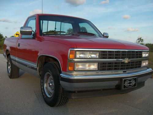 1991 chevrolet chevy silverado 1500 pickup truck no reserve