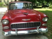1955 chevy 210  2 dr hardtop