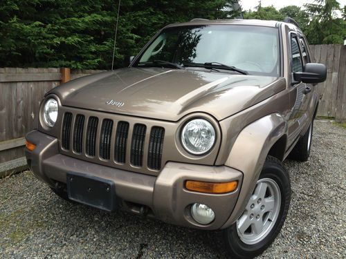 2002 jeep liberty limited sport utility 4-door 3.7l