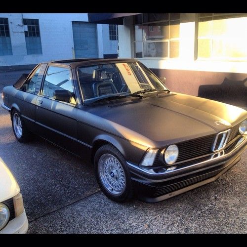 Purchase Used 1982 Bmw E21 323i Rare Tc 1 Baur In Portland