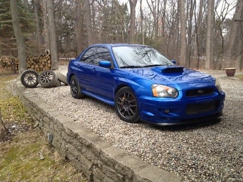 Very clean 2004 subaru wrx 2.5l modified to over 420hp - over $60k invested