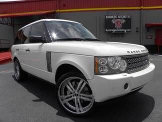 Supercharged*mht 22"s*rear ent*nav*carfax cert*we finance*h/k*camera*dvd*fla