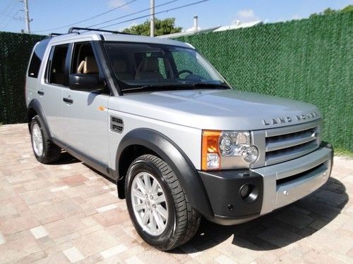2007 land rover lr3 one owner se v8 4x4 lthr tri panel sunroofs pwr pk automatic
