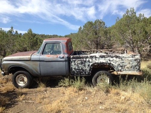 1964 ford f100 single cab 4x4 pick-up ( factory built)