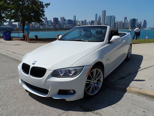 Bmw 335i 2011 m power sport white nice performance aerodynamic warranty