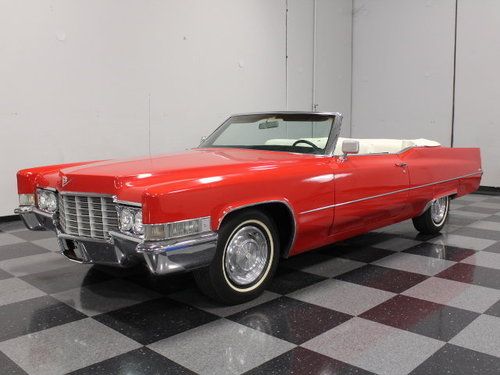Red over white, power top, great summer cruiser, 472 ci, power options!!