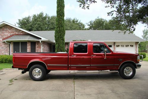 Purchase used 1996 F350 POWERSTROKE TURBO DIESEL CREW CAB ...