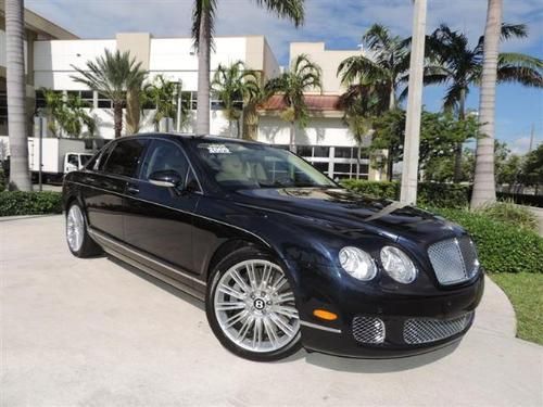 2009 bentley continental flying spur low miles