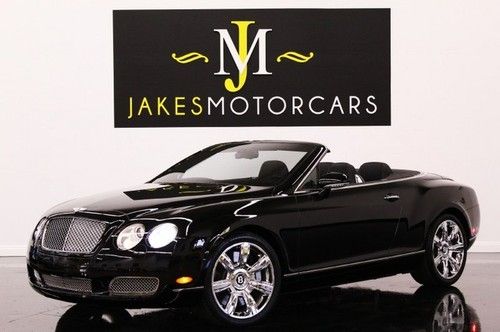 2008 bentley continental gtc, only 5800 miles, 1-owner, pristine car! 07, 09, 10