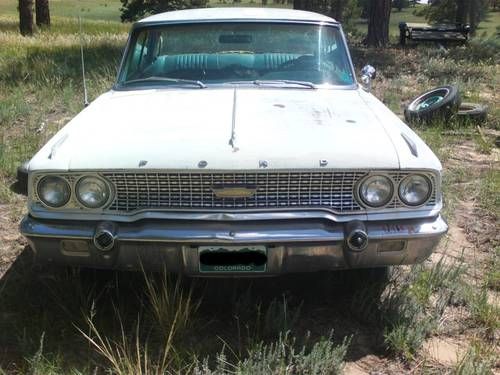 1963 1/2 ford galaxie 500 2dr hardtop