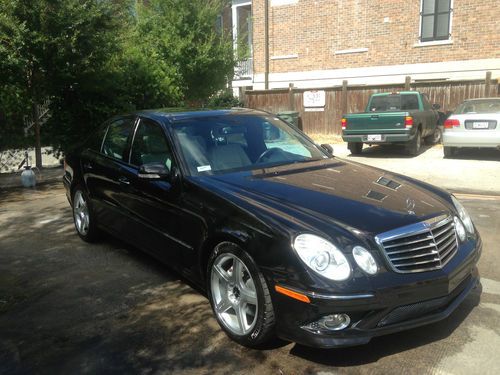 2007 mercedes e 350 "key to the cure" limited edition - black