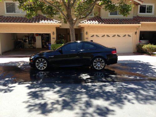 2009 m3 coupe fully loaded blk on blk