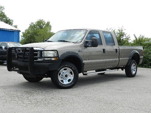 2002 ford f350 4x4 off-road 7.3l power stroke diesel crew cab long bed hwy miles