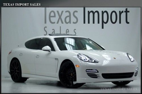 2010 panamera 4s awd 12k miles,burmester,22-inch whl,white/tan,1.49% financing