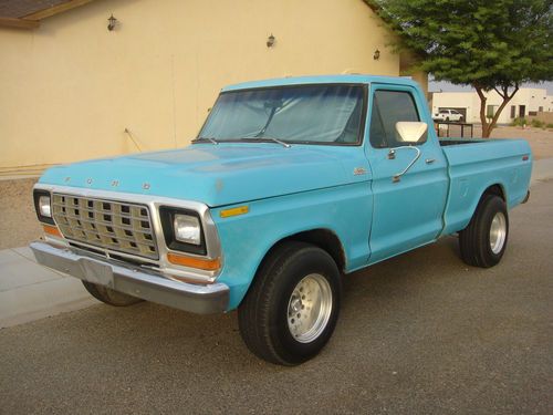 1973 ford f-100 pickup base 5.0l, stock, short bed, automatic transmission
