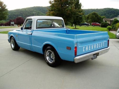 1968 chevrolet custom/10..built 350 ci/350 hp alum heads.. hot rod/ show truck.