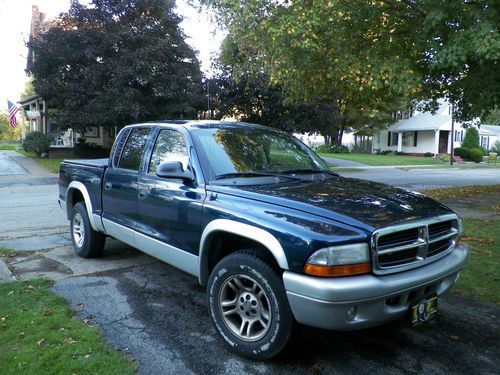 2003 dodge dakota slt crew cab pickup 4-door 4.7l