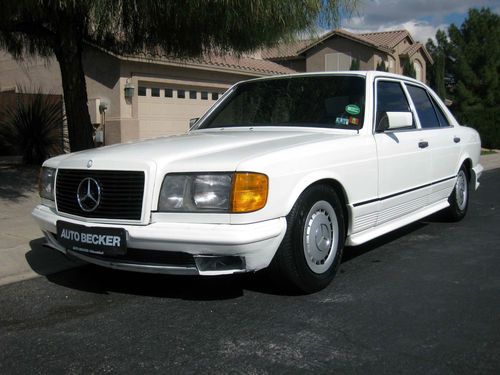 1984 mercedes benz 380se euro amg se sel 420 560