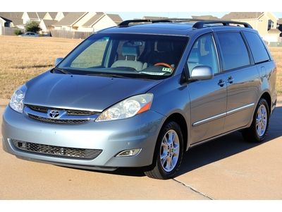 2006 toyota sienna limited navigation,backup camera,bluetooth,clean tx title