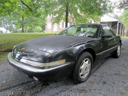 No reserve 1991 buick reatta coupe 2-door 3.8l v6 one owner