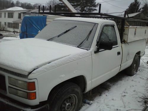 1991 gmc 2 wd truck 454 engine by tonawanda m.f.g.  ***no reserve****