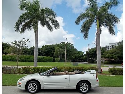 2002 eclipse spyder conv  one owner clean title looks and runs like new